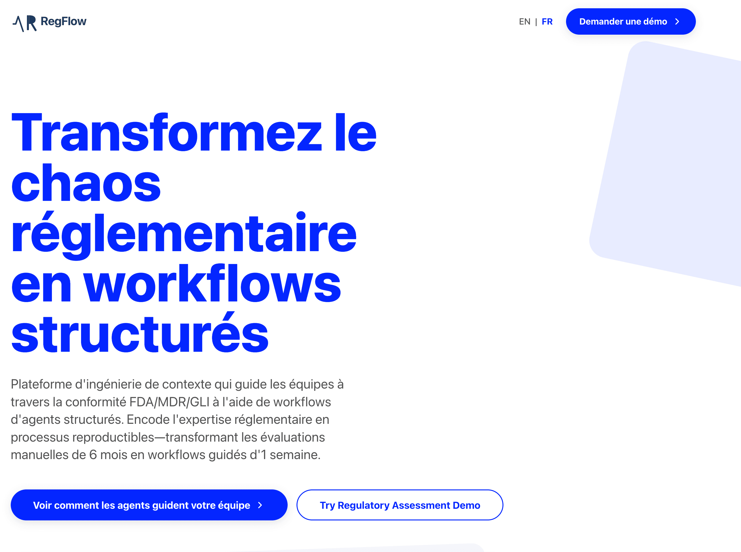 RegFlow - Plateforme d'Extraction d'Expertise
